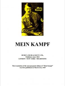 Mein Kampf pdf english translation unexpurgated 1939