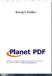 Aesops Fables pdf free download