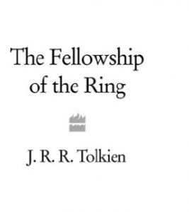 THE FELLOWSHIP OF THE RING pdf free download