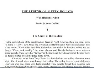 THE LEGEND OF SLEEPY HOLLOW pdf free download