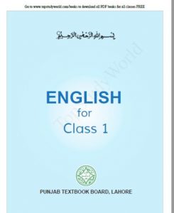 English For Class 1 pdf free download