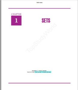 Math For Class 6 pdf free download