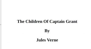 The Children Of Captain Grant pdf free download