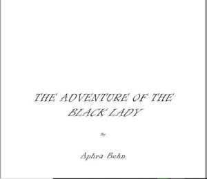 THE ADVENTURE OF THE BLACK LADY pdf free download