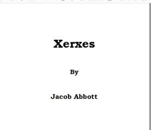Xerxes pdf free download