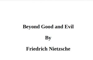 Beyond Good and Evil pdf free download