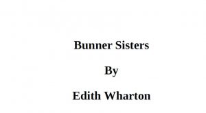 Bunner Sisters pdf free download
