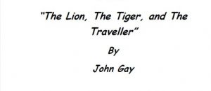 The Lion, The Tiger, and The Traveller pdf free download