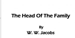 The Head Of The Family pdf free download