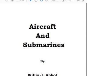 Aircraft And Submarines pdf free download