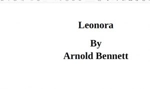 Leonora pdf free download