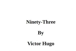 Ninety-Three pdf free download