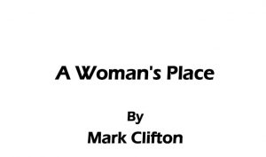 A Woman's Place pdf free download