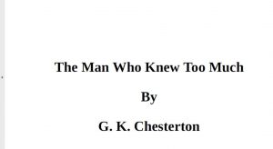 The Man Who Knew Too Much pdf free download