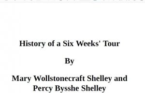 History of a Six Weeks' Tour pdf free download