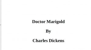 Doctor Marigold pdf free download