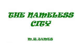 THE NAMELESS CITY pdf free download