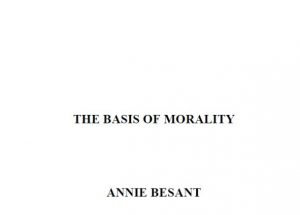 THE BASIS OF MORALITY pdf free download