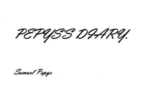PEPYS'S DIARY pdf free download