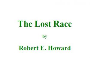 The Lost Race pdf free download