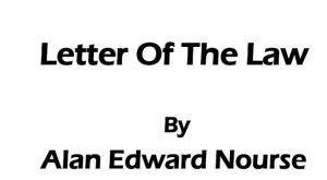 Letter Of The Law pdf free download