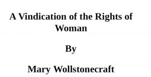 A Vindication of the Rights of Woman pdf free download
