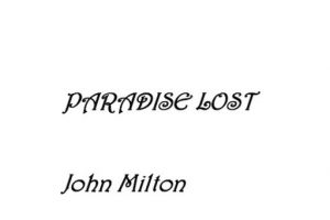 PARADISE LOST pdf free download