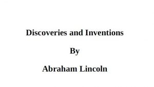 Discoveries and Inventions pdf free download