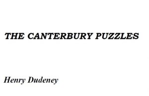 THE CANTERBURY PUZZLES pdf free download
