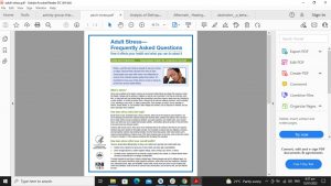 Adult Stress— Frequently Asked Questions pdf free download