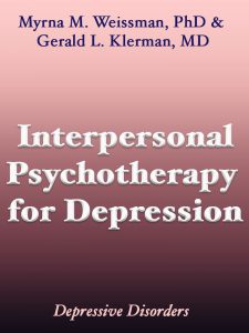 Interpersonal Psychotherapy for Depression pdf free download