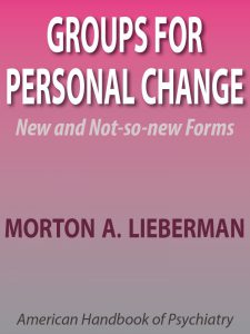 Groups For Personal Change: New And Not-so-new Forms pdf free download