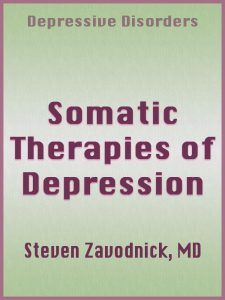 Somatic Therapies of Depression pdf free download