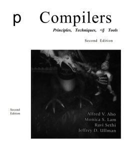 Compilers Principles, Techniques, & Tools pdf