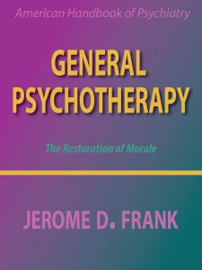 General Psychotherapy: The Restoration Of Morale pdf free download