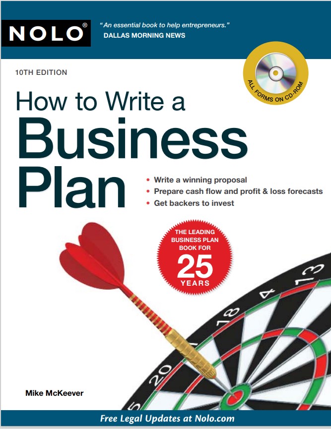 how to write a business plan pdf book