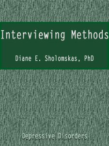 Interviewing Methods pdf free download
