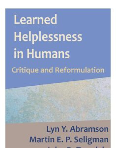 Learned Helplessness in Humans pdf free download
