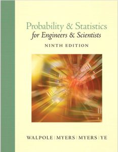 Probability and statistics for engineers and scientist Walpole 9th edition pdf