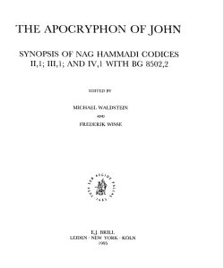 The Apocryphon of John