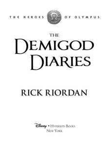 The Demigod Diaries pdf free download