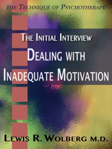 The Initial Interview: Dealing with Inadequate Motivation pdf free download