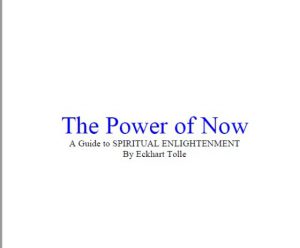 The Power of Now pdf free download