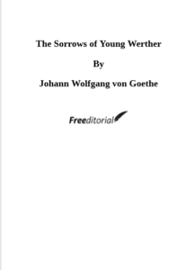 The Sorrows of Young Werther By Johann Wolfgang von Goethe pdf free download