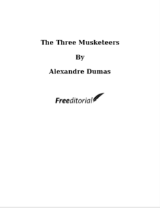 The Three Musketeers By Alexandre Dumas pdf free download