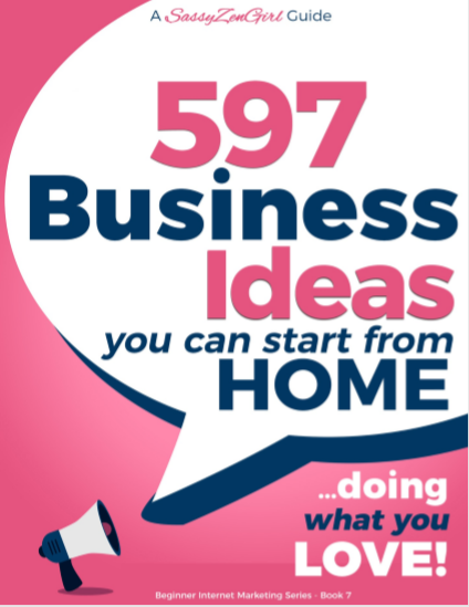 597 Business Ideas You can Start From Home pdf free download