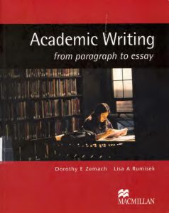 Academic Writing from Paragraph to Essay pdf free download