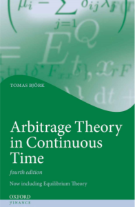 Arbitrage Theory in Continuous Time 4th Edition by Tomas Bjork pdf free download