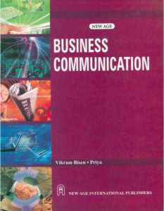 Business Communication by Vikram Bisen and Priya pdf free download
