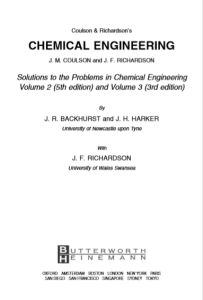 Coulson Richardsons Chemical Engineering solutions to problems in volume 2 3 pdf free download